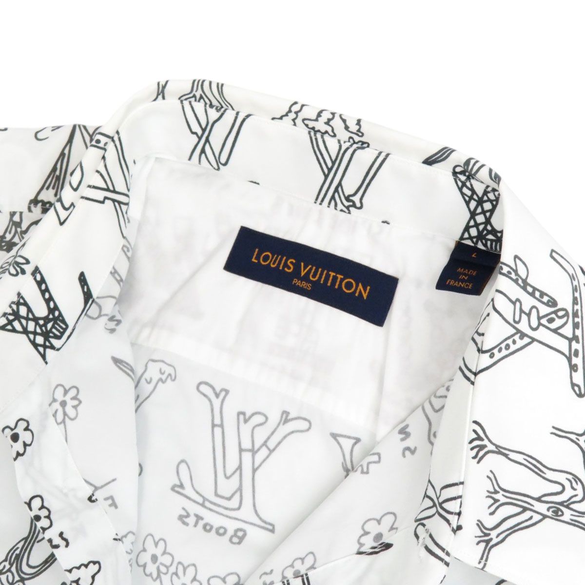 ルイヴィトン LV ロゴ プレイズ 半袖シャツ RM211M ZIU HKS19W メンズ  