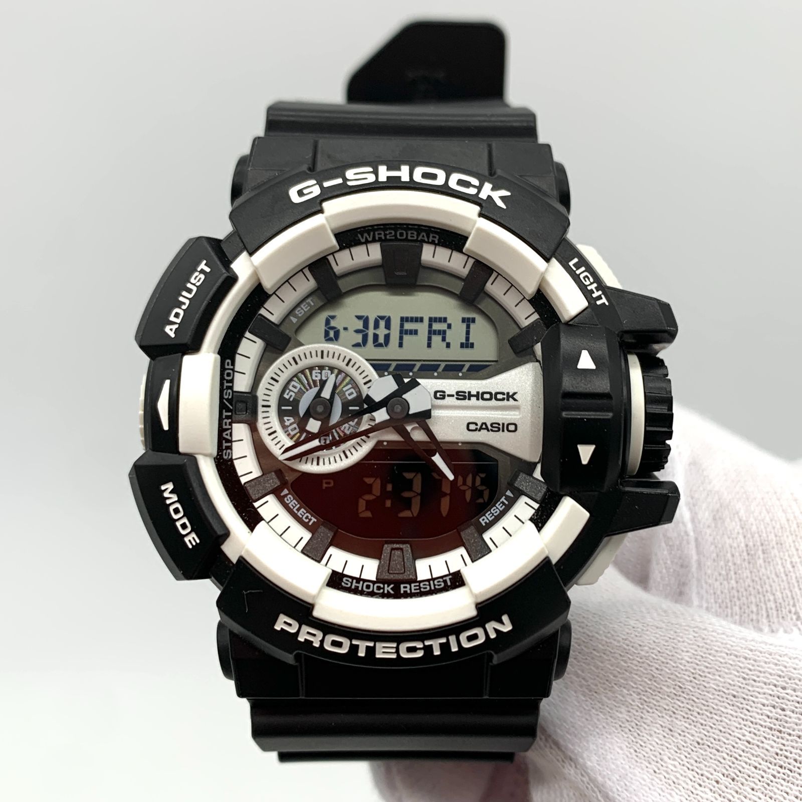 日本正本9011館　CASIO G-SHOCK GA-400-1BJF 美品 時計