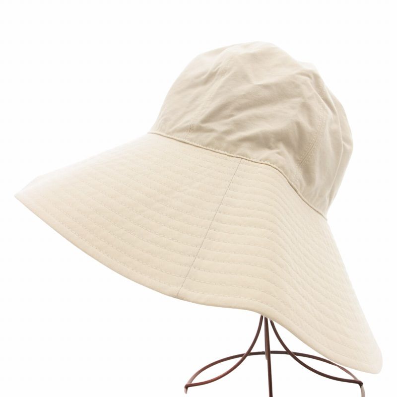 kijima takayuki WIDE BRIM HAT つば広　ベージュ PAPER CLOTH SOFT HAT NARROW BEIGE – TIME AFTER TIME