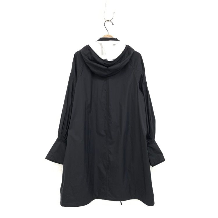 Mame Kurogouchi マメクロゴウチ Water Repellent Nylon Hooded Coat ...