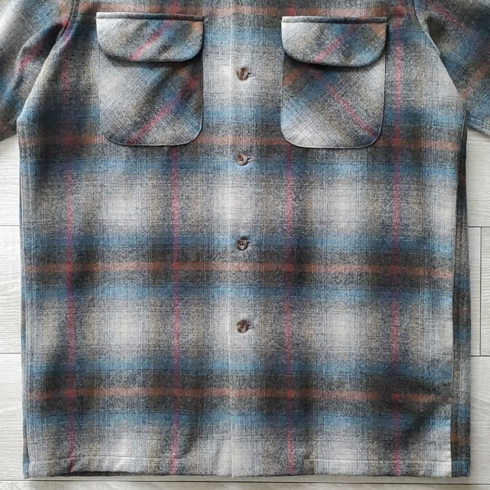 PENDLETONペンドルトン□美品 2017年 メキシコ製 USA fabric ウマティ