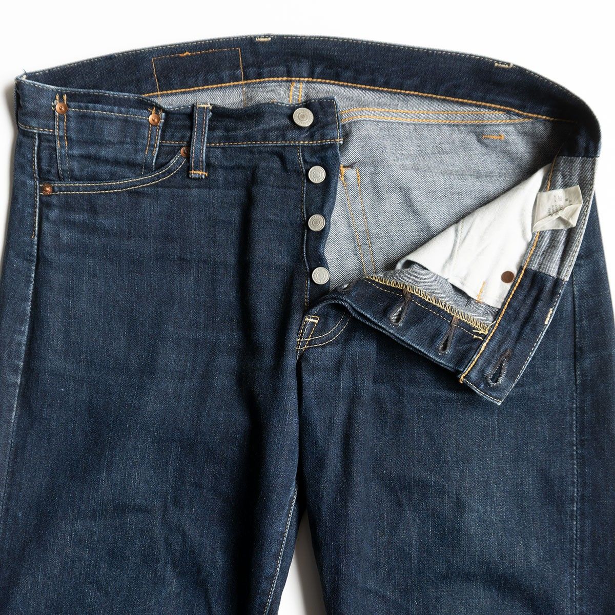 LEVI'S VINTAGE CLOTHING 66501 デニムパンツ W34 Levi's VINTAGE CLOTHING 501 1966復刻モデル 501XXダブルネーム