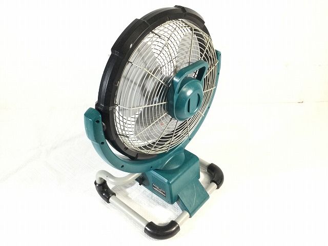 ☆中古品☆ makita マキタ 14.4V/18V 充電式 産業扇 CF300D ACアダプター付き コードレス 大型ファン 送風機 扇風機  96795 - メルカリ