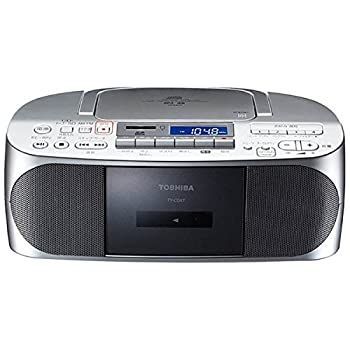 【】東芝 ラジカセ TY-CDX7(S) [シルバー]