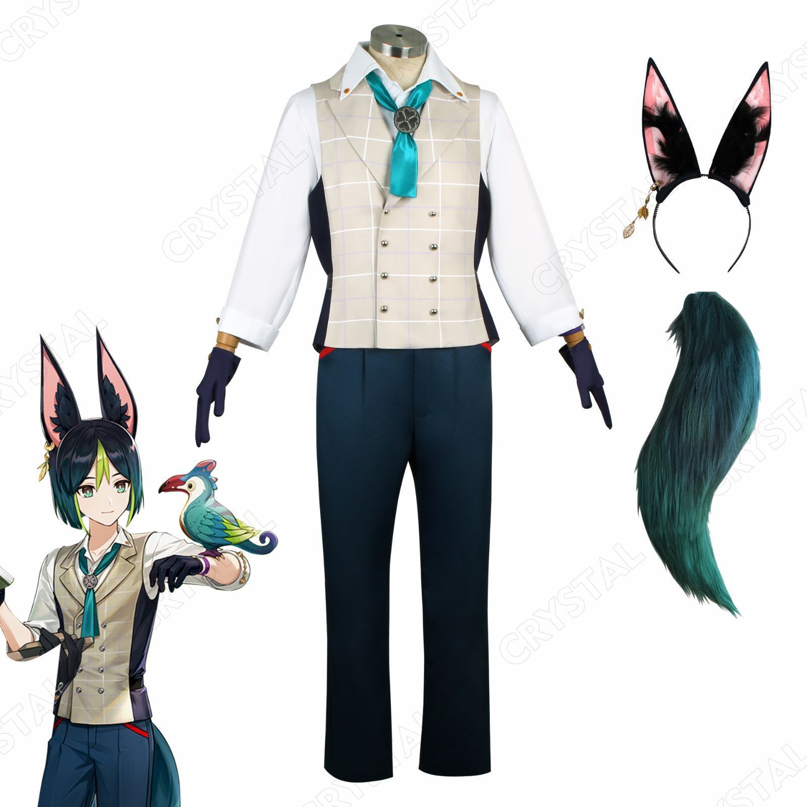 原神 ティナリ コスプレ衣装 原神 キャラ衣装 げんしん ヒロイン Tighnari GiGO コラボ コスプレ衣装 コスチューム ハロウィン クリスマス 制服 大人 子供 cosplay イベント