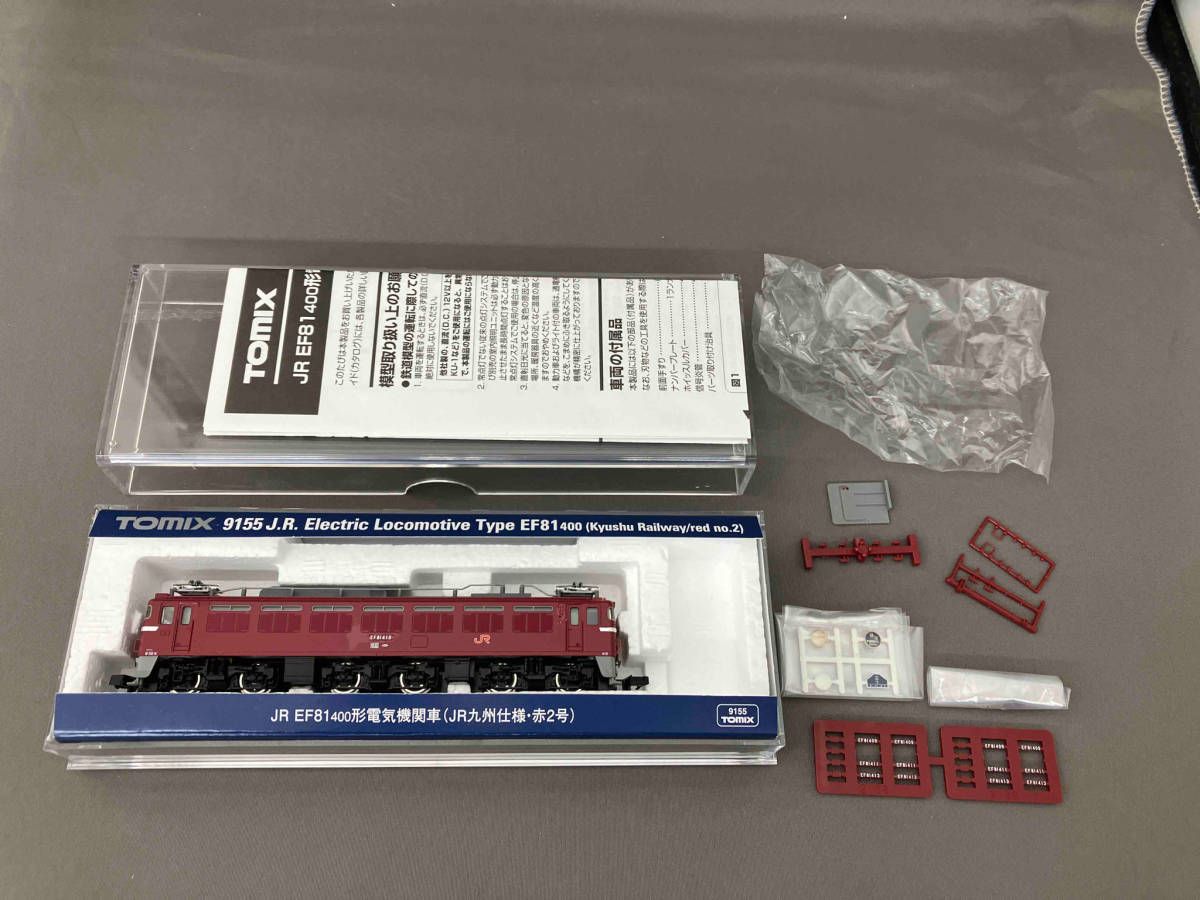 Nゲージ TOMIX 9155 EF81形400番台電気機関車 (JR九州仕様・赤2