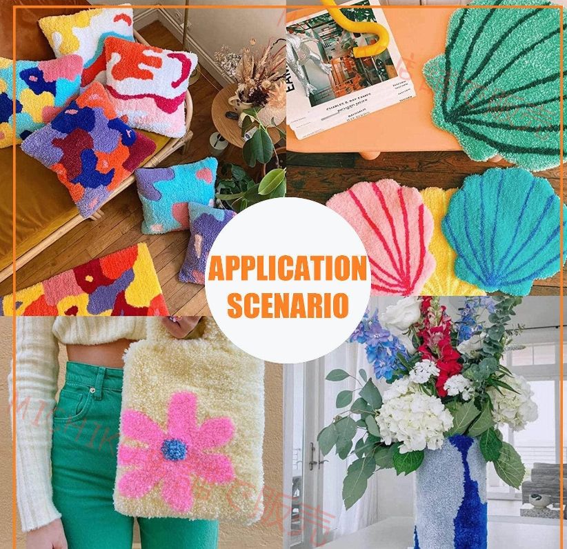 初心者用 8~16mm パイルタフティングガン｜サスペンション付き ギアカットパイルループ内蔵｜360° ハンドル パイルラグガン｜ラグ | 衣類 | 工芸品作り対応 HRDEVELOPMENT_JP