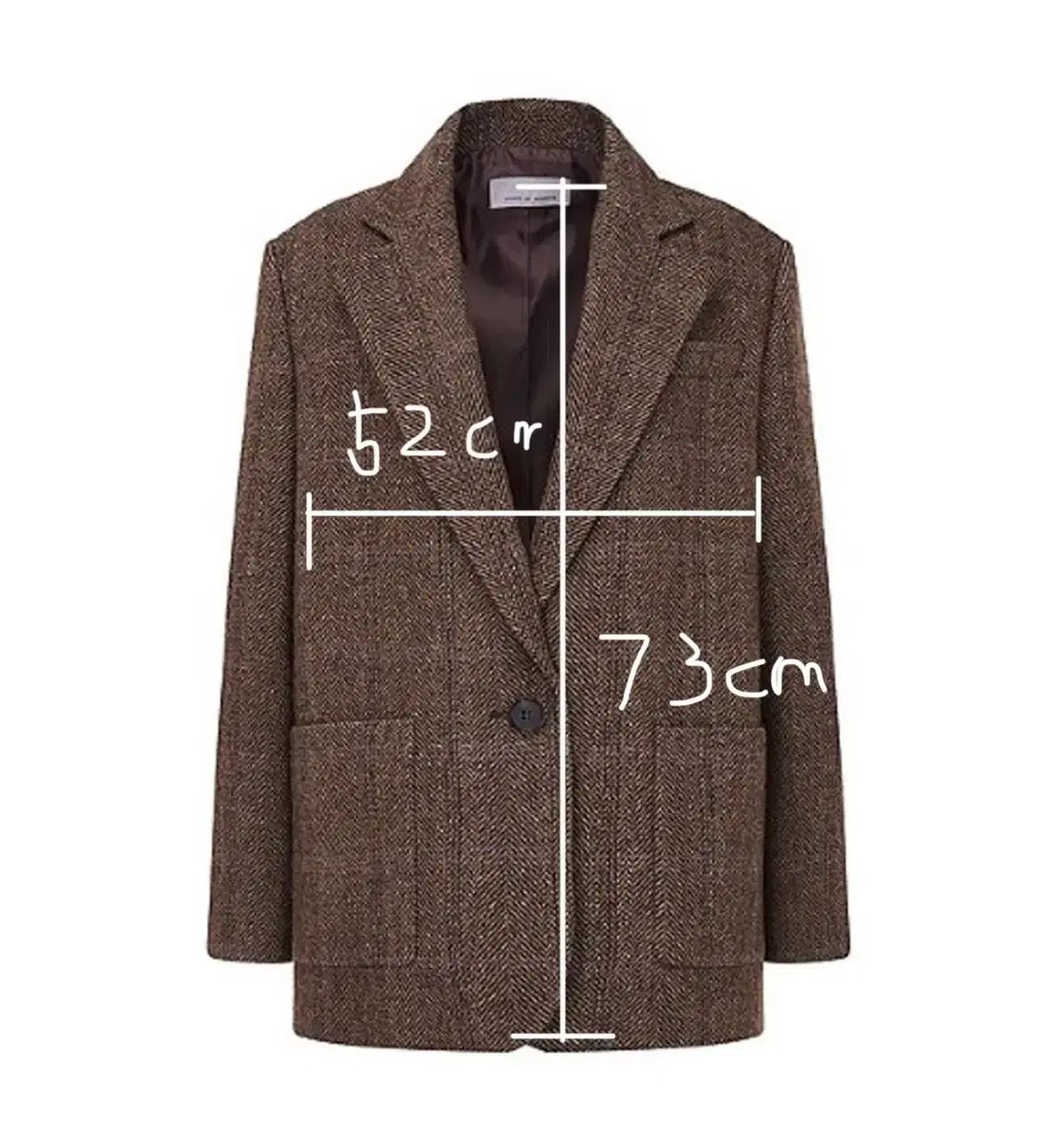 ウールブレンド ジャケット