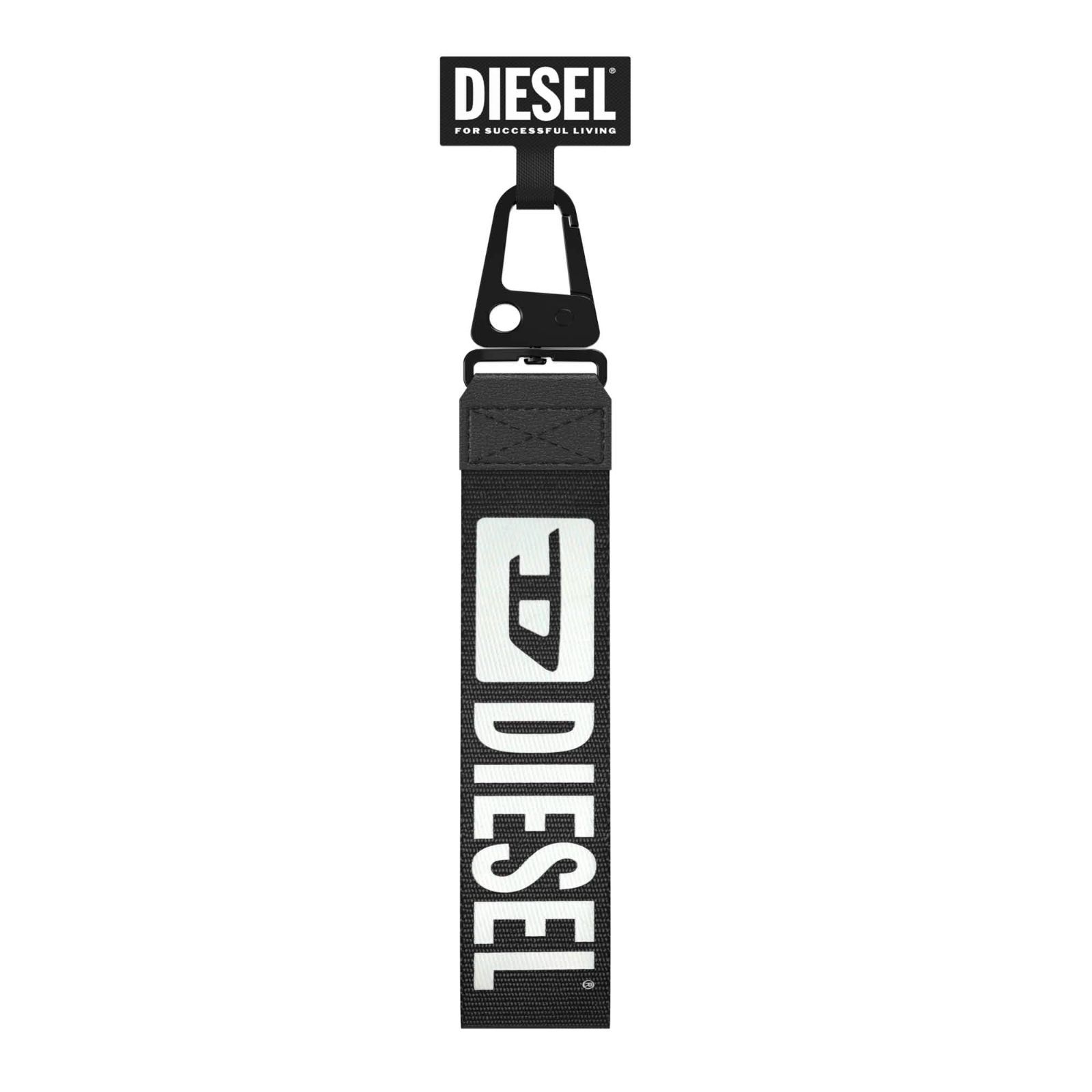 新品 DIESEL スマホストラップ リスト 手首 ストラップ ストラップホルダー アウトドア 落下防止 ブランド iPhone 他機種対応（ ディーゼル ブラック 黒 ）