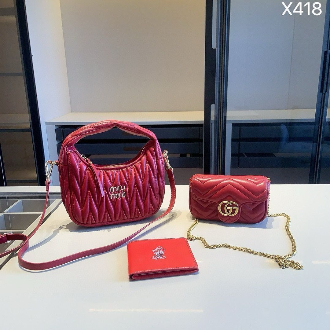 今日特価】Miu Miu シリーズセットバッグ, トートバッグ