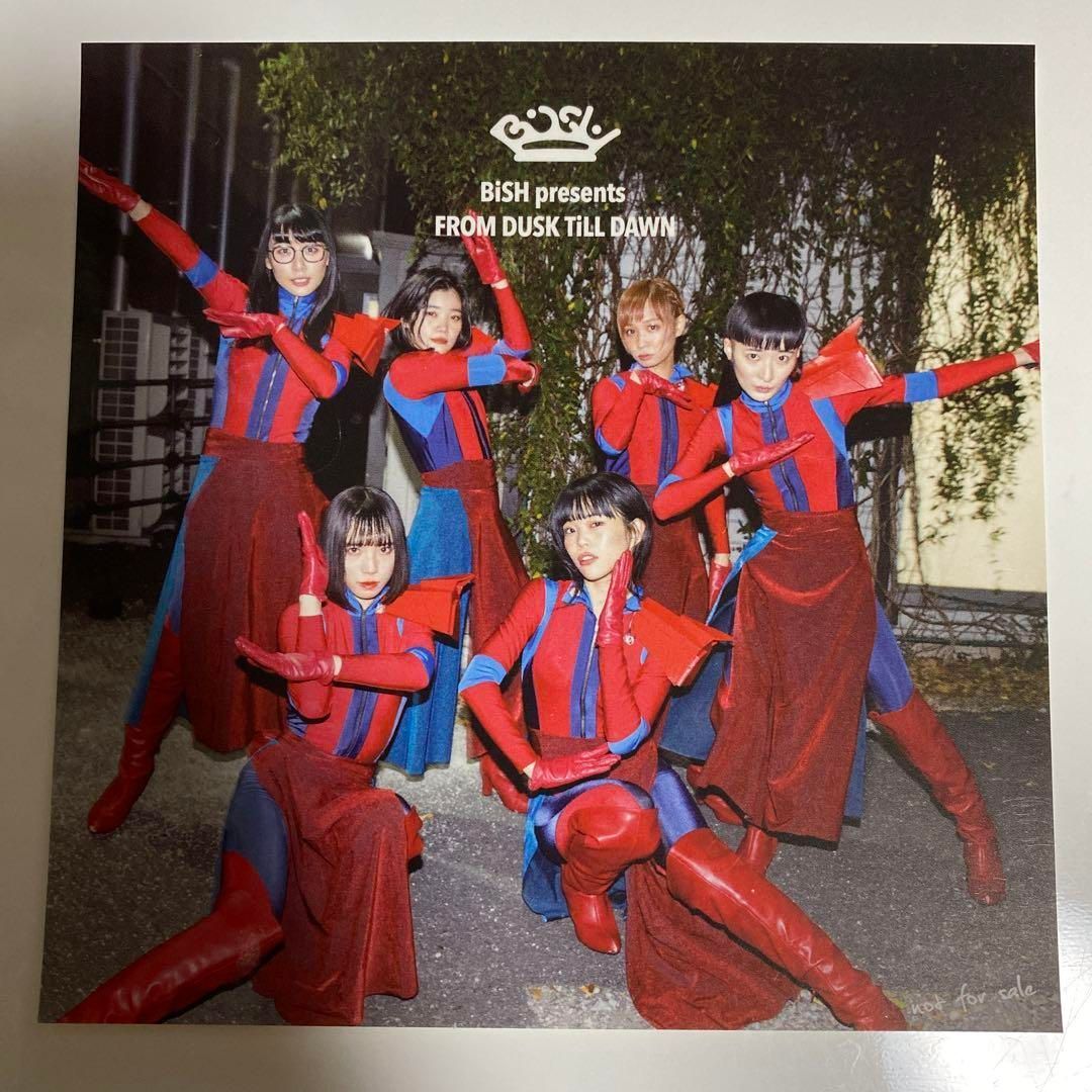 超入手困難品!! 超 品!! ♥!! BiSH presents FROM DUSK TiLL DAWN 特典12cm四方ステッカーB