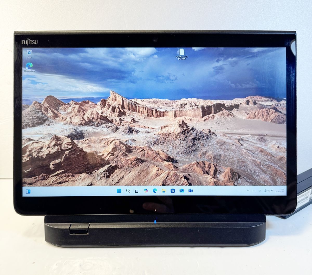 HY】【中古】【美品】富士通 ARROWS Tab Q737/R Core i5/7300U