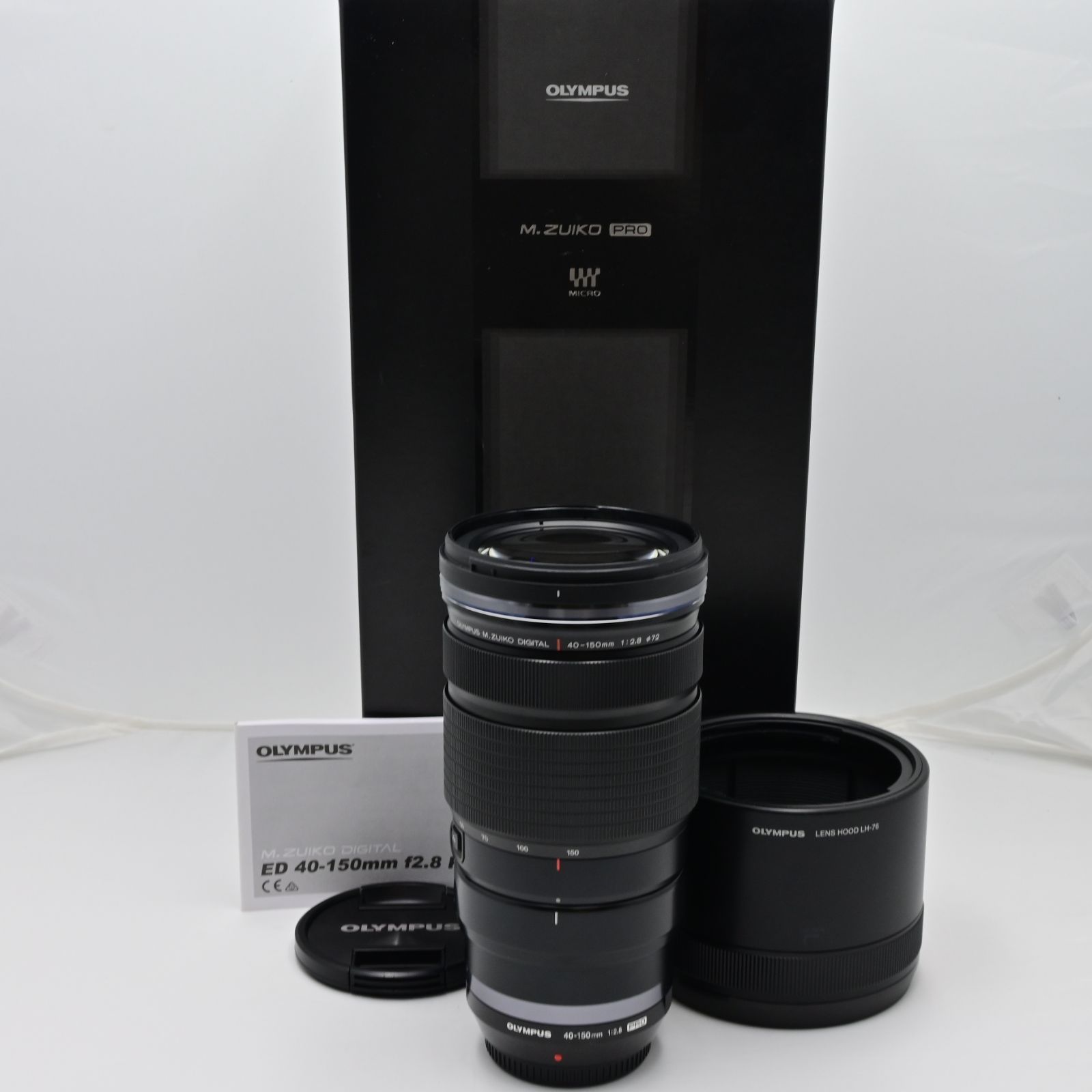 ☆極上品☆オリンパスOLYMPUS 望遠ズームレンズ ED 40-150mm F2.8 防塵