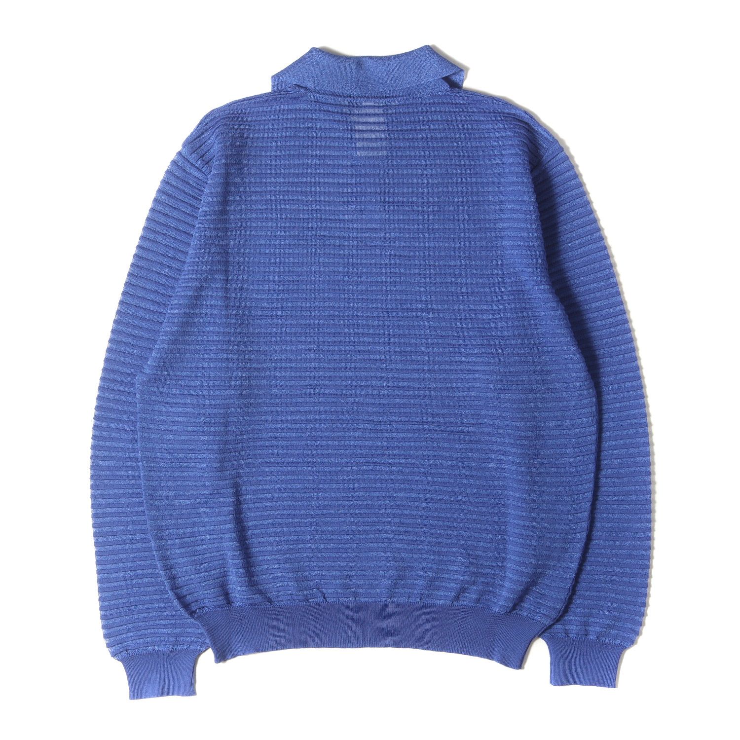GIANNI VERSACE ジャンニ ヴェルサーチ ニット ブルー サイズ:50 | 90s 
