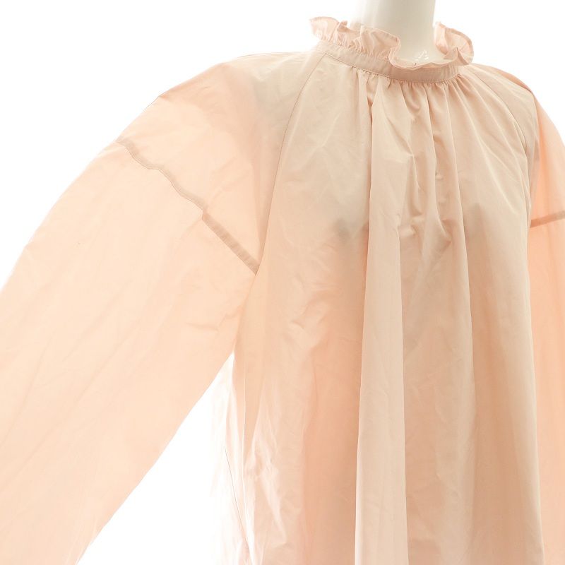 リテン LIten 25SS Sucre Frill Blouse ブラウス 長袖 F ピンク /HK ■OS レディース リテン LIten 25SS Sucre Frill Blouse ブラウス 長袖 F ピンク