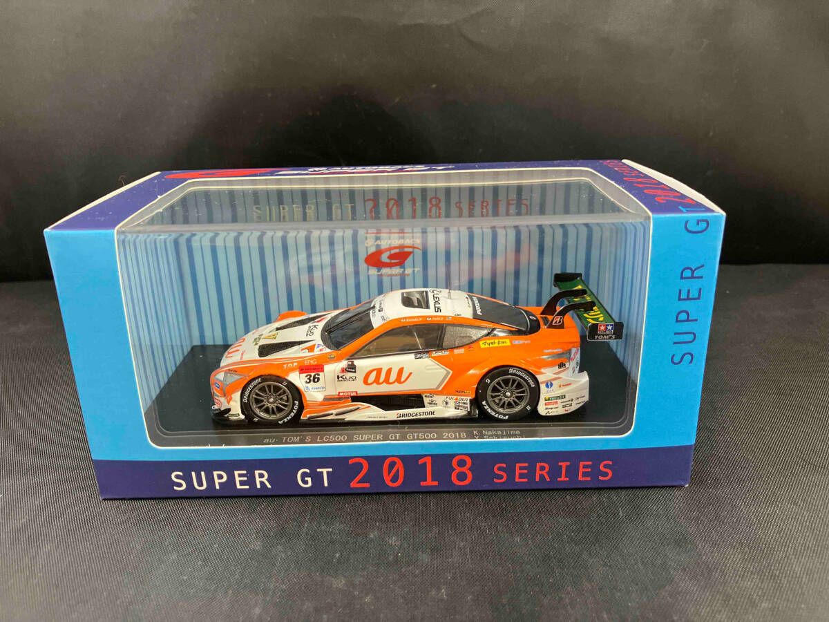 エブロGT他9台 EBBRO 1/43 au TOM'S LC500 SUPER GT GT500 2018 No.36 エブロ