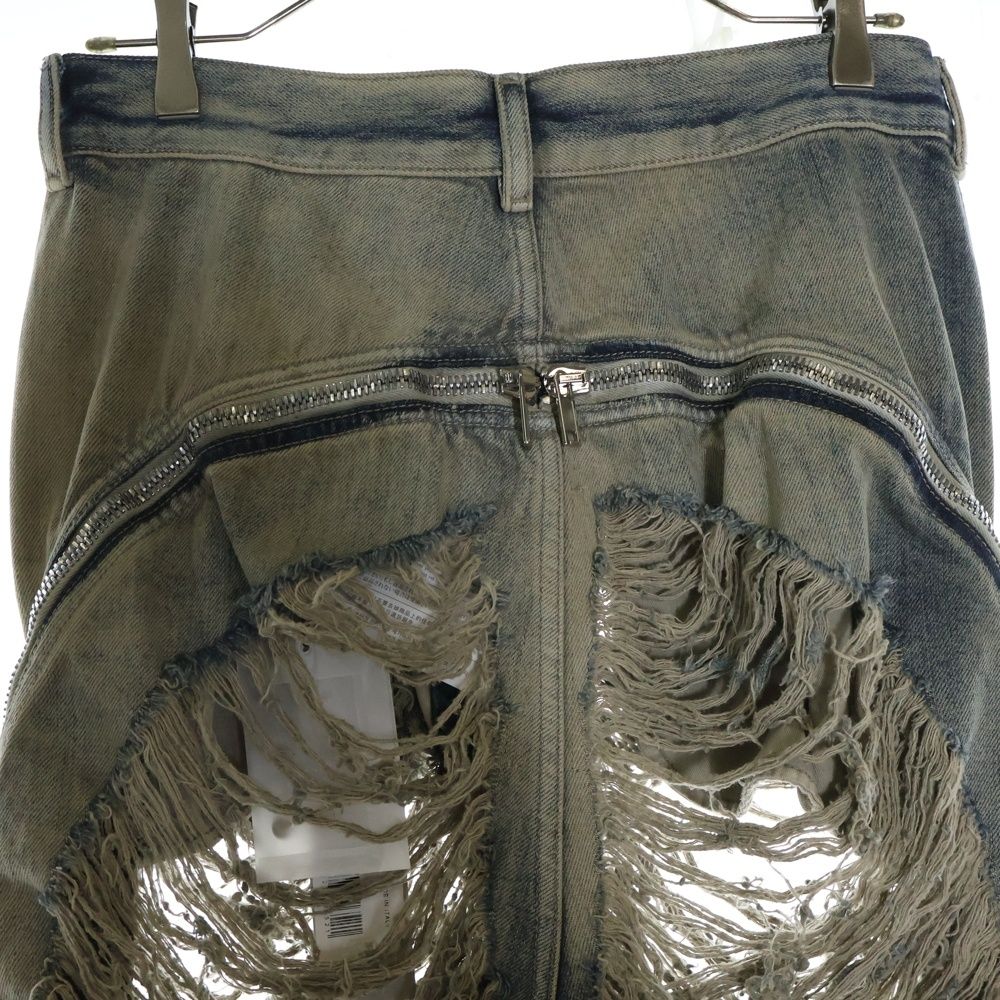 RICK OWENS リックオウエンス Bolan ストレッチ フレア ジーンズ 関送込! RICK OWENS Bolan Banana フレア ジップ デニム パンツ
