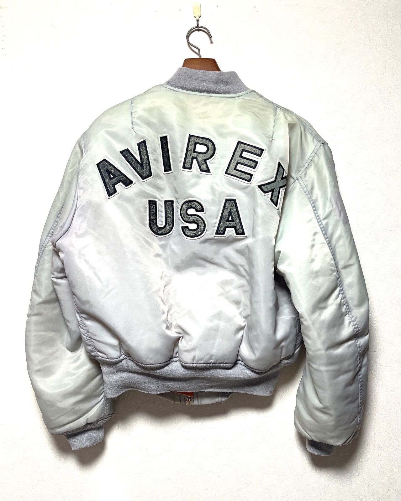 ジャケット・アウター LAD MUSICIAN POLYESTER DOUBLE CLOTH MA-1 LAD