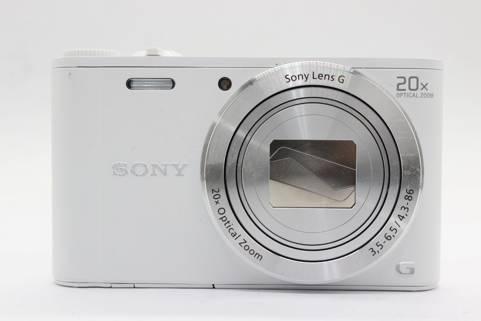 返品保証】 【元箱付き】ソニー Sony Cyber-shot DSC-WX350 ホワイト 