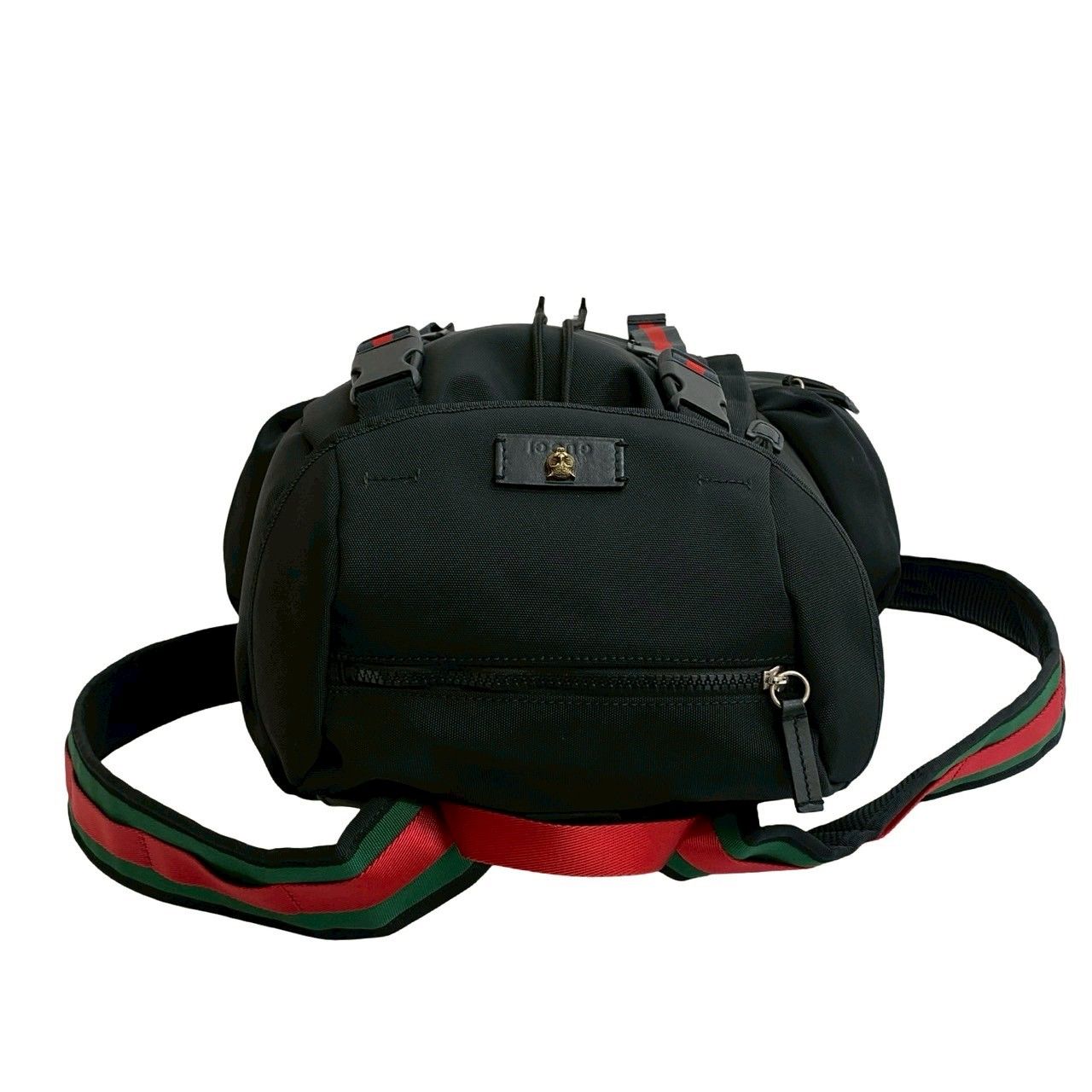 グッチ シェリーライン キャンバス リュックサック デイパック バックパック 黒 楽天市場】GUCCI(グッチ) シェリーライン ミディアム バック