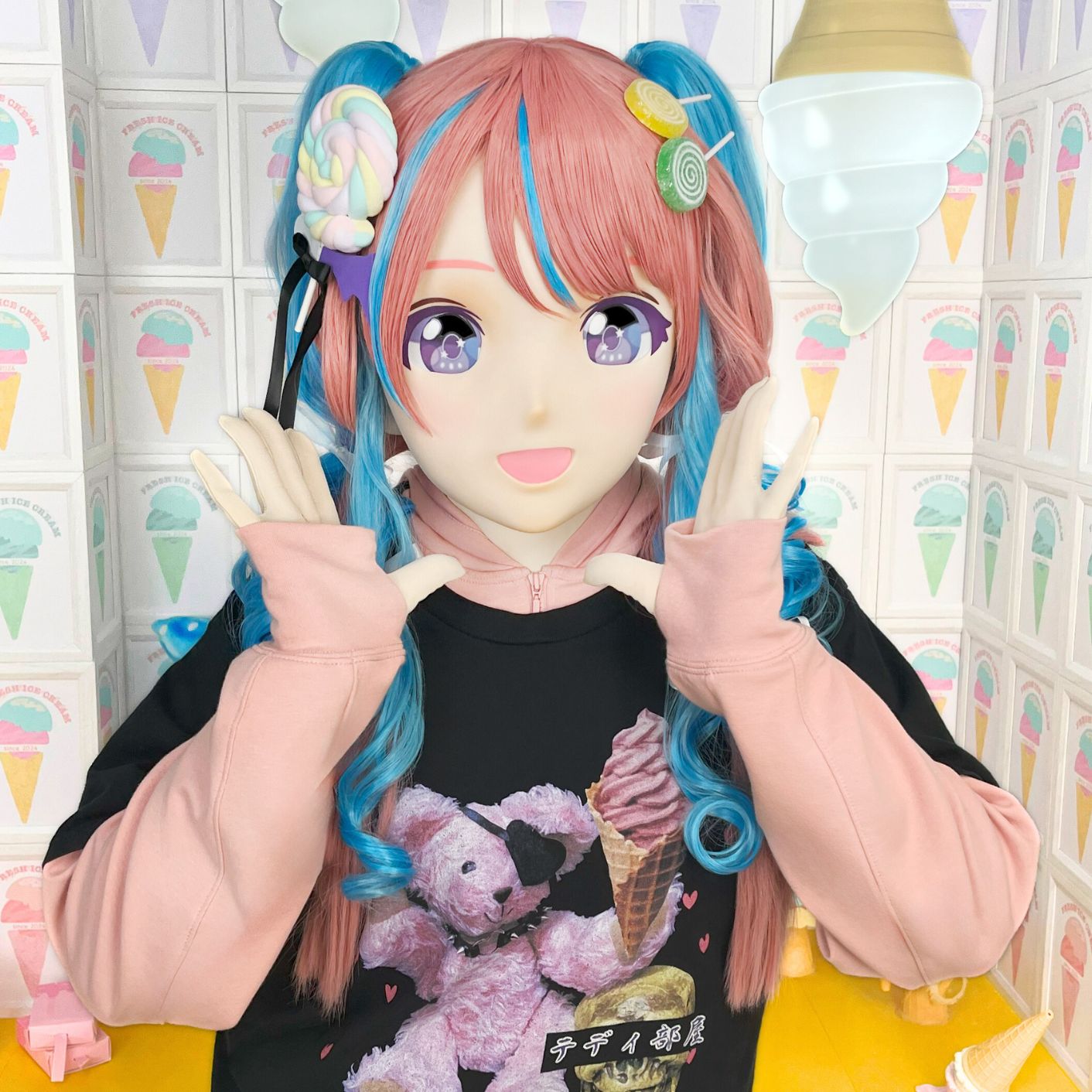 IDOL EX-02 コスプレマスク【変身・仮装・着ぐるみ】むにむに製作所