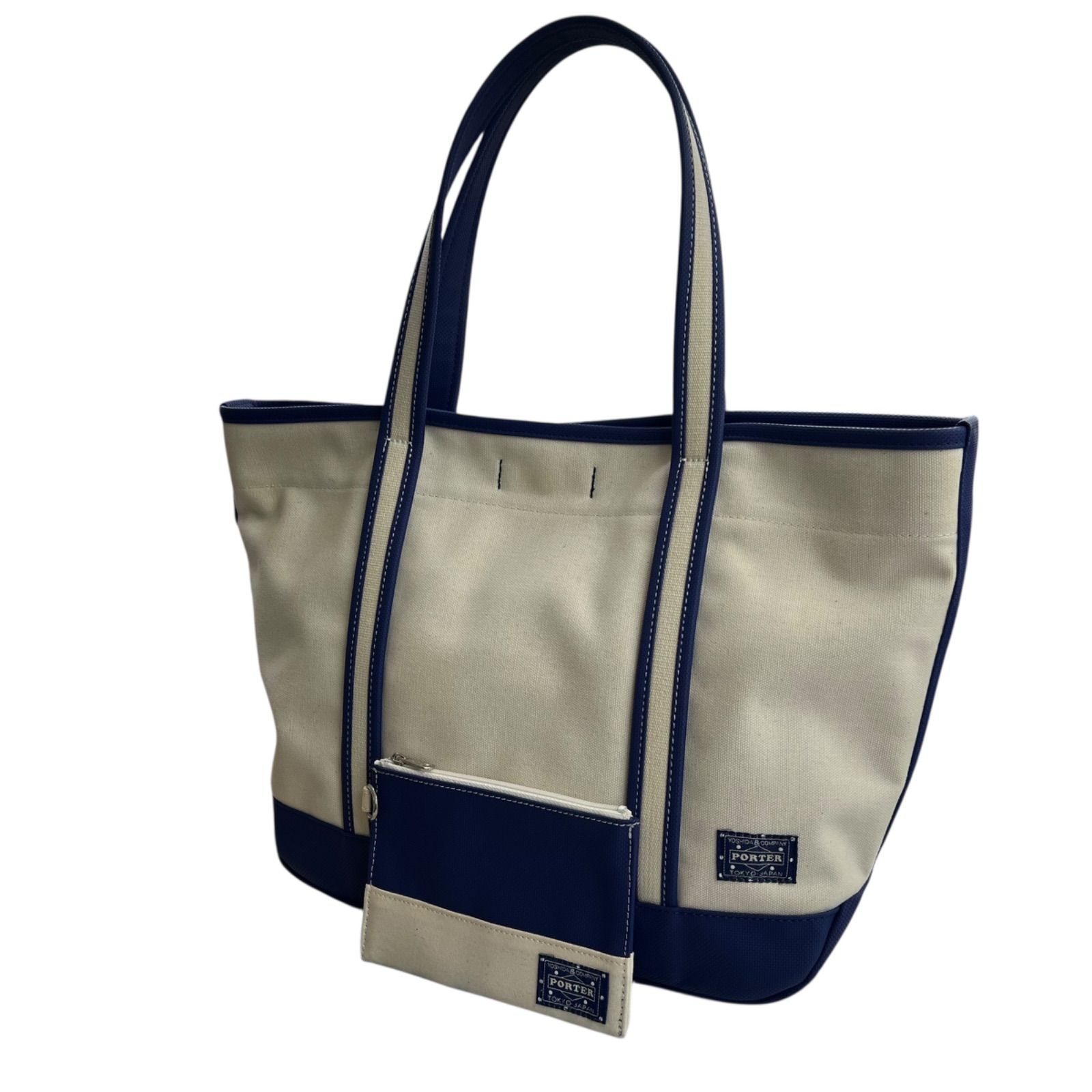 Porter Girl Tote Bag Boyfriend Tote M ブルー ポーター 吉田カバン 