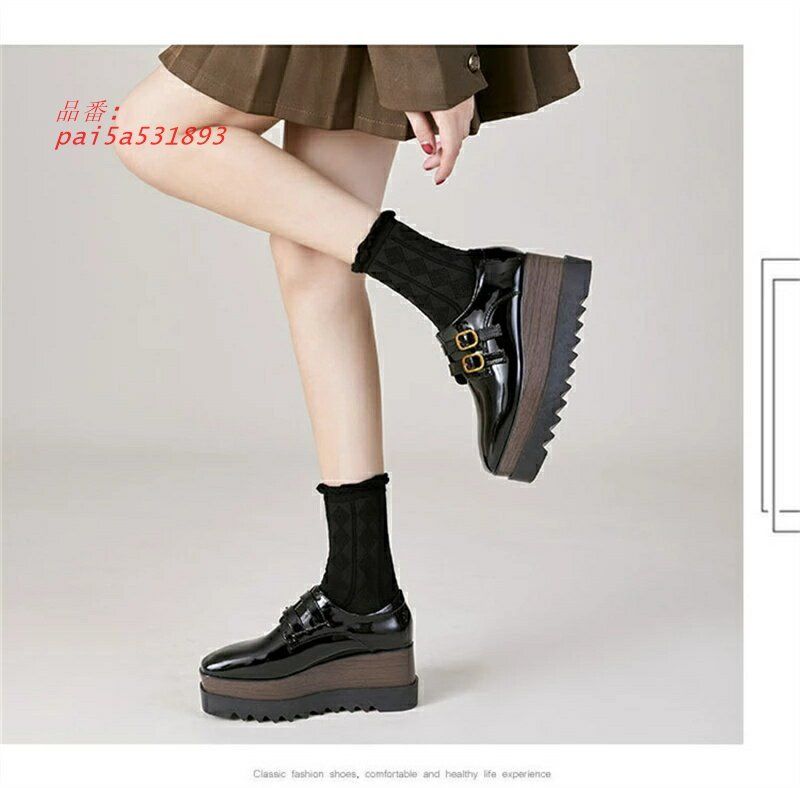 レースアップ ショートブーツ