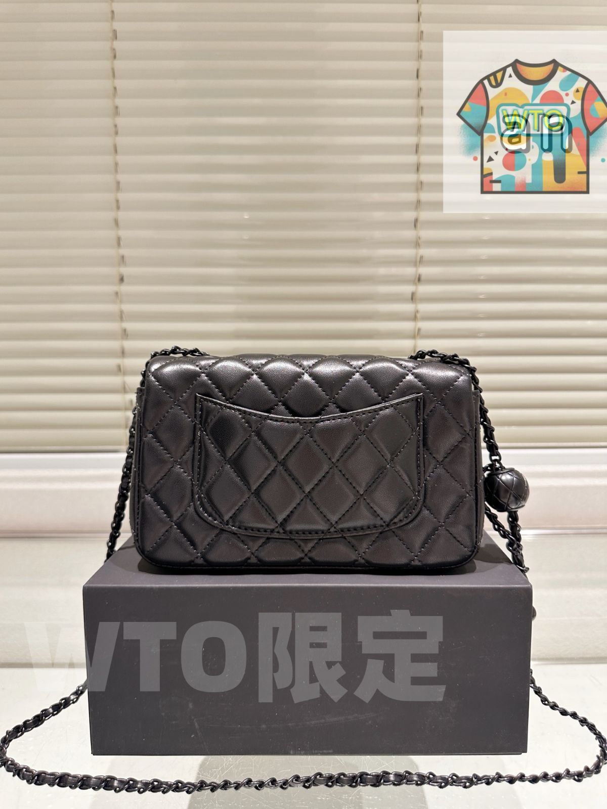 今日WTO】Chanel Square Fat シャネル スクエアファット クロス