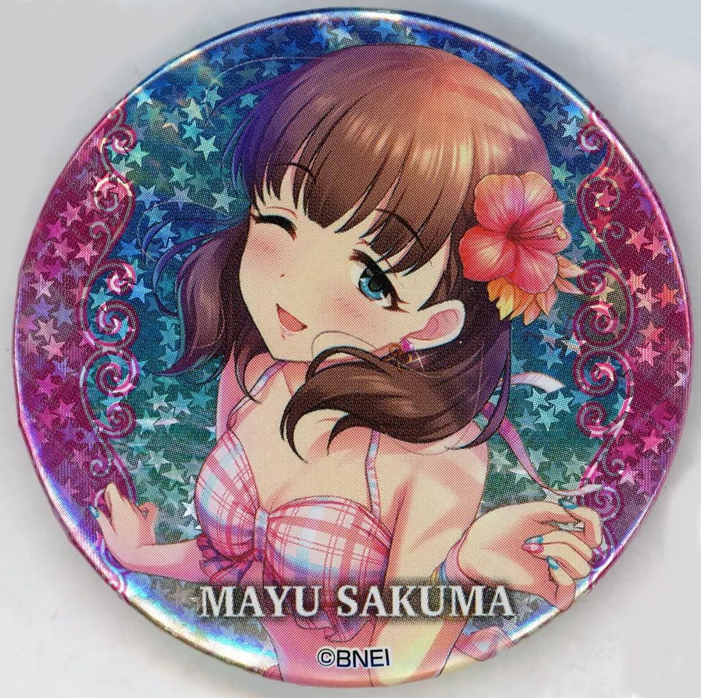 缶バッジ 佐久間まゆ サンリオコラボ デレマス デレステ｜Yahoo