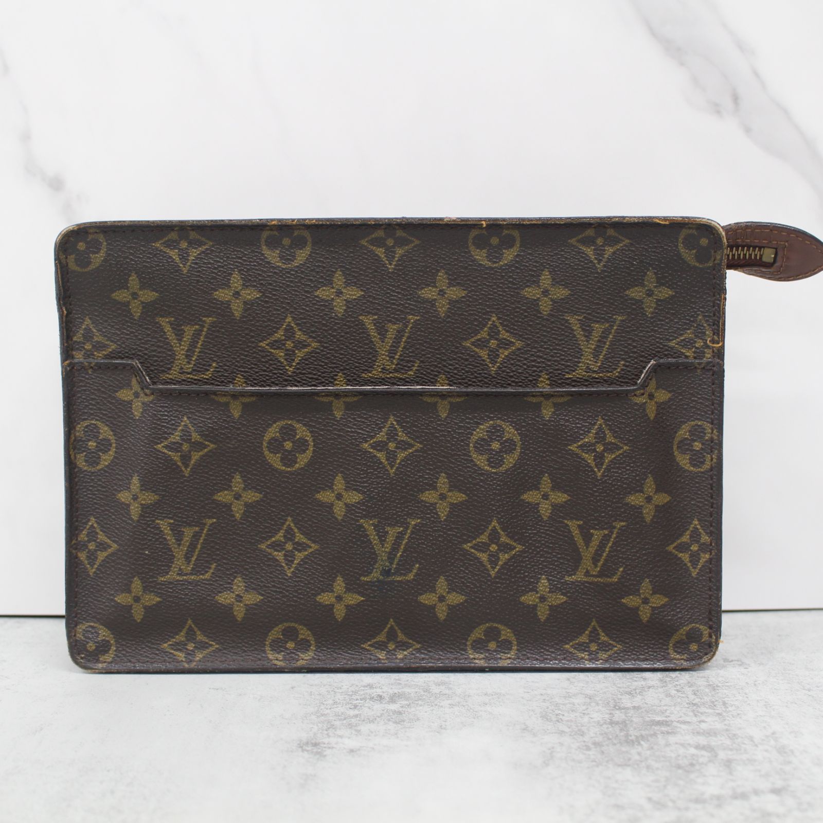 S269)LOUIS VUITTON ポシェットオム M51795 モノグラム - メルカリ