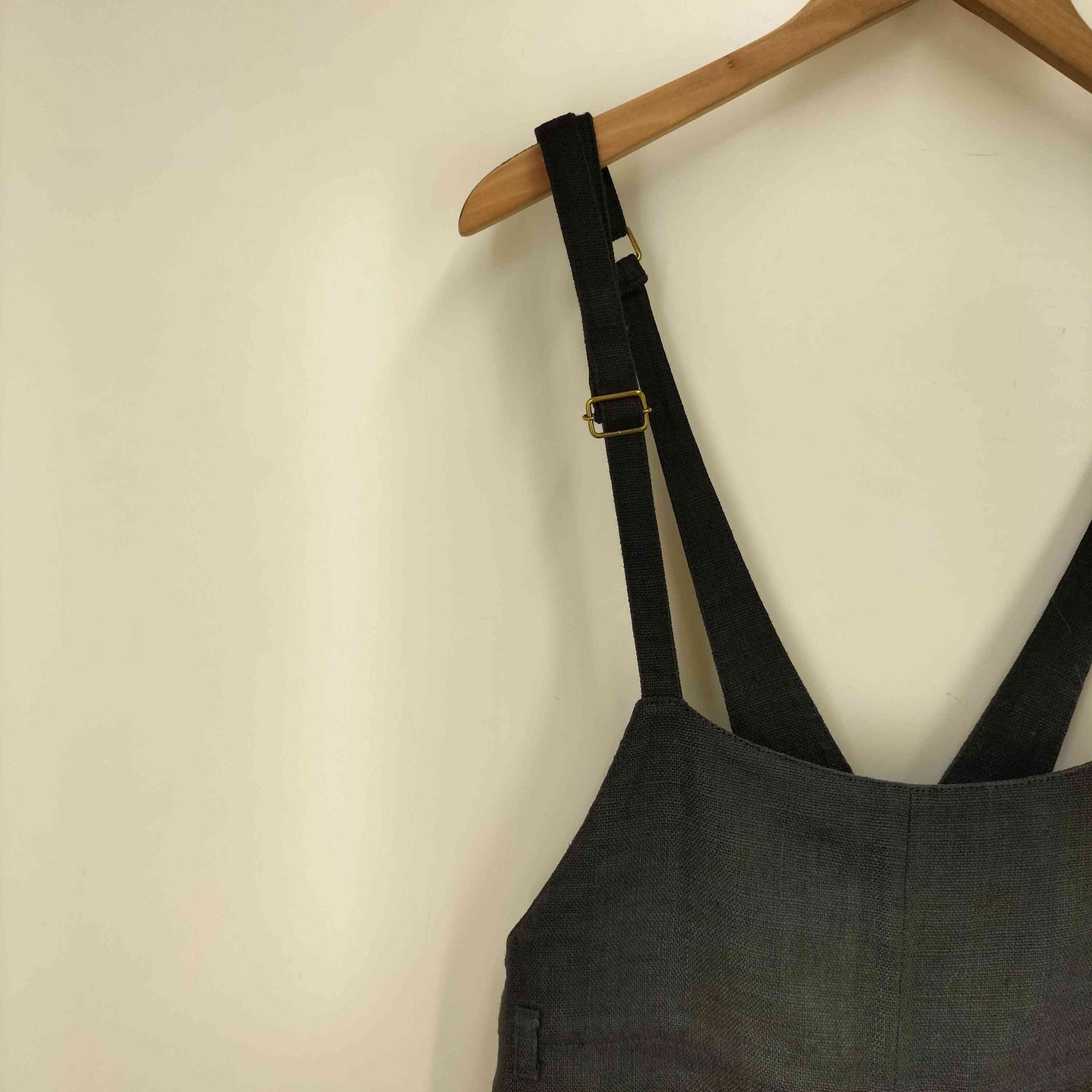 デプレ DES PRES 23SS ウェットリネン サロペット レディース