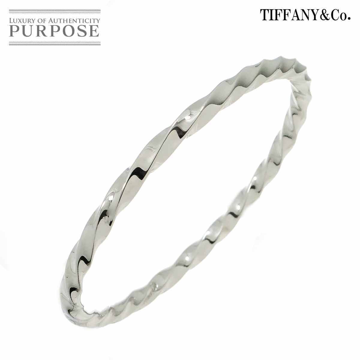 ティファニー TIFFANY&CO. ツイスト バングル 20cm SV シルバー 925 