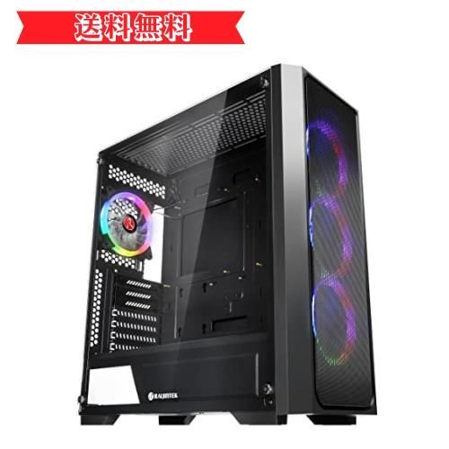 Happy-shopsメッシュ RAIJINTEK ライジンテック PCケース ハイエンド PONOS MS4?ミドルタワー型PCケース フルメッシュ  12025ARGBファン4基を搭載 ゲーミングPCに最適 水冷対応 各ラジエータ対応 リムーバブルHDDケー - メルカリ