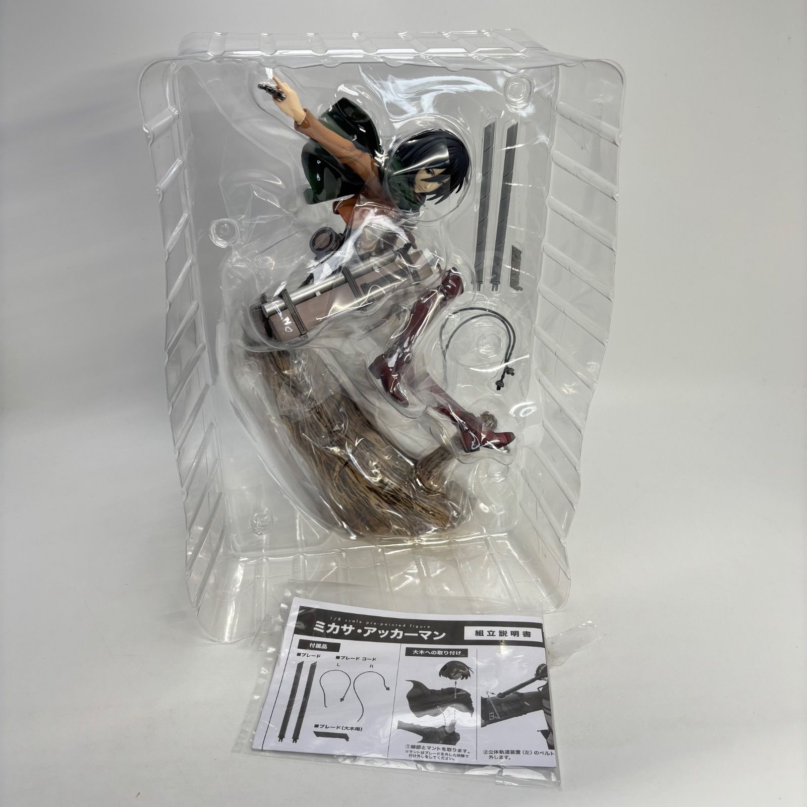未開封　進撃の巨人　ミカサ　フィギュア1/8 コトブキヤ　オリジナルパッケージ ARTFX J ミカサ・アッカーマン リニューアルパッケージver