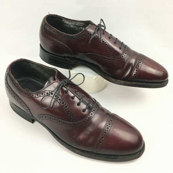 80s/VintageUSA製☆STAFFORD/スタッフォード【7.5D/B 25.0-25.5 