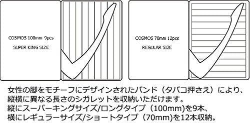 新品 坪田パール タバコ ケース ハンドメイド クルミ革巻き mm 12本