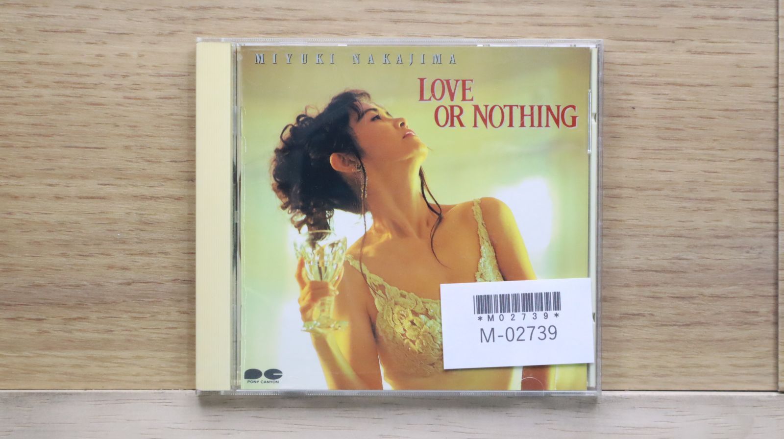 国内盤CD☆中島みゆき/Miyuki Nakajima□ LOVE OR NOTHING
