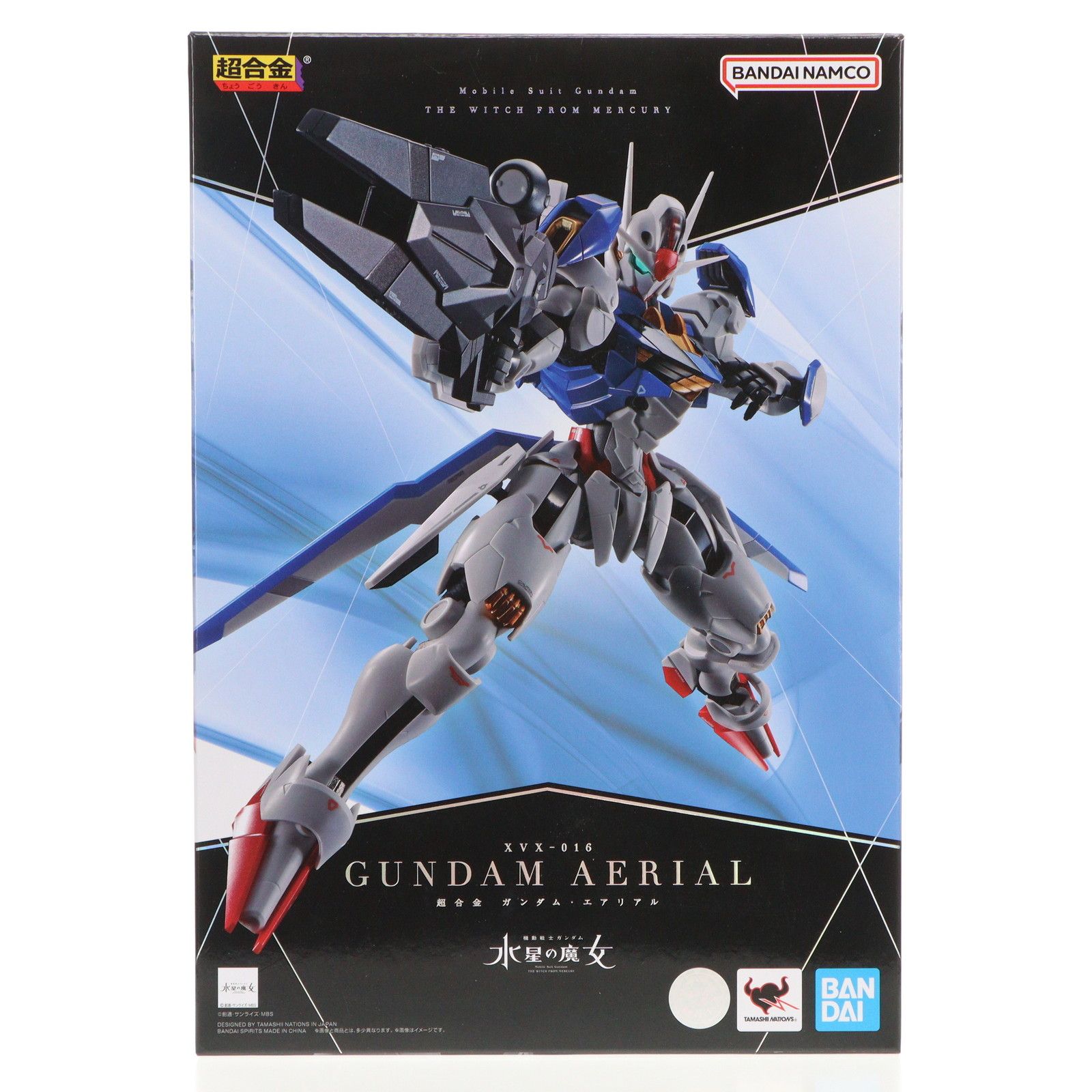 BANDAI - 超合金 ガンダム・エアリアル 機動戦士ガンダム 水星の魔女 完成トイ バンダイスピリッツ 超合金 機動戦士ガンダム 水星の魔女 ガンダム・エアリアル