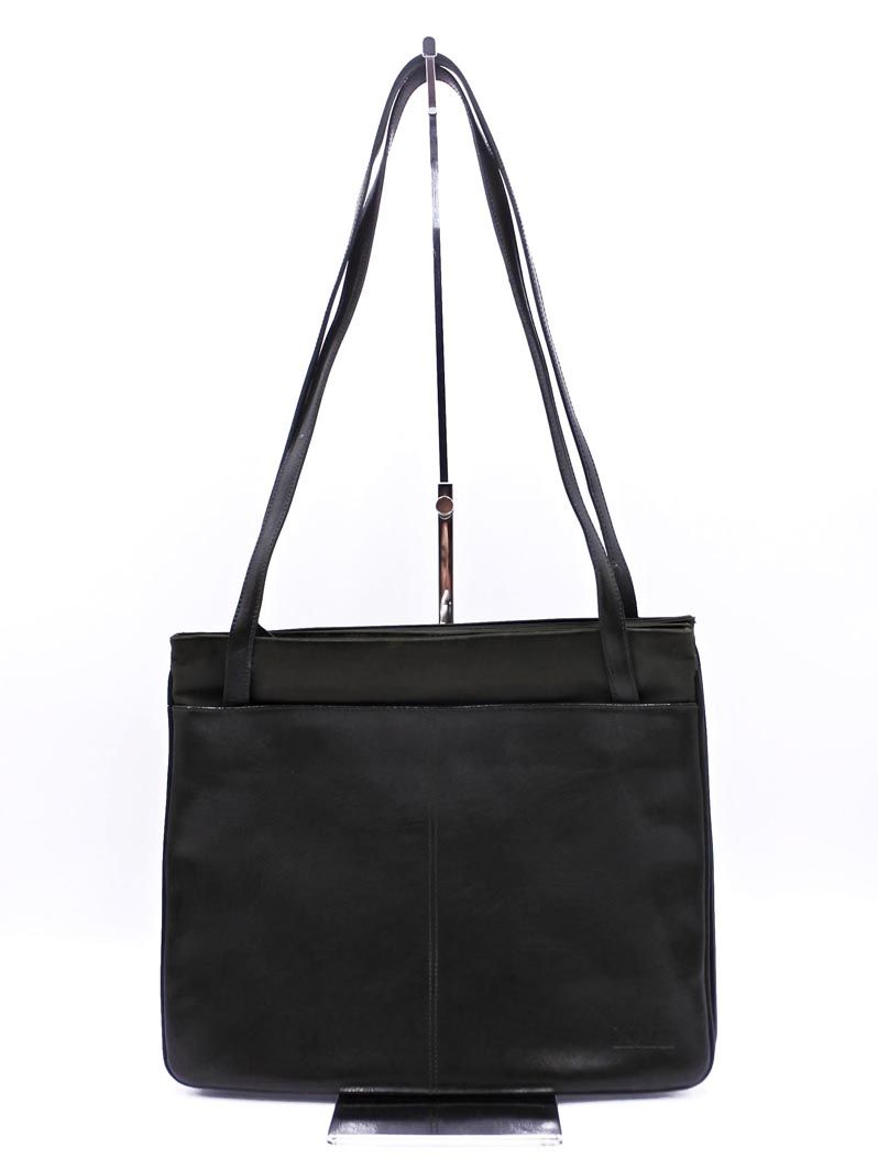 Max Mara マックスマーラ ナイロン レザー トート バッグ カーキ Max Mara マックスマーラ ナイロン レザー トート バッグ カーキ