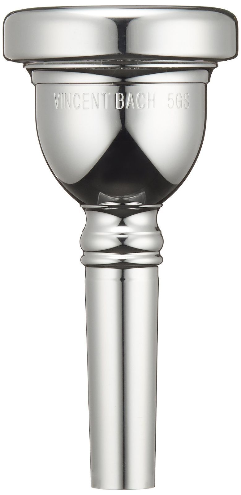 新着商品 細管用 銀メッキ仕上げ 5GS マウスピース トロンボーン バック BACH