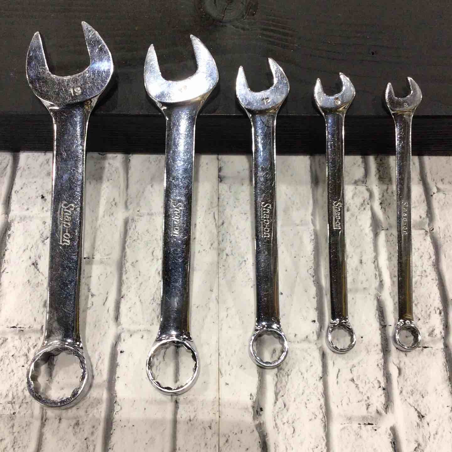 スナップオン Snap-on コンビネーションレンチ 5本組 OEXMシリーズ 旧ロゴ 川口店