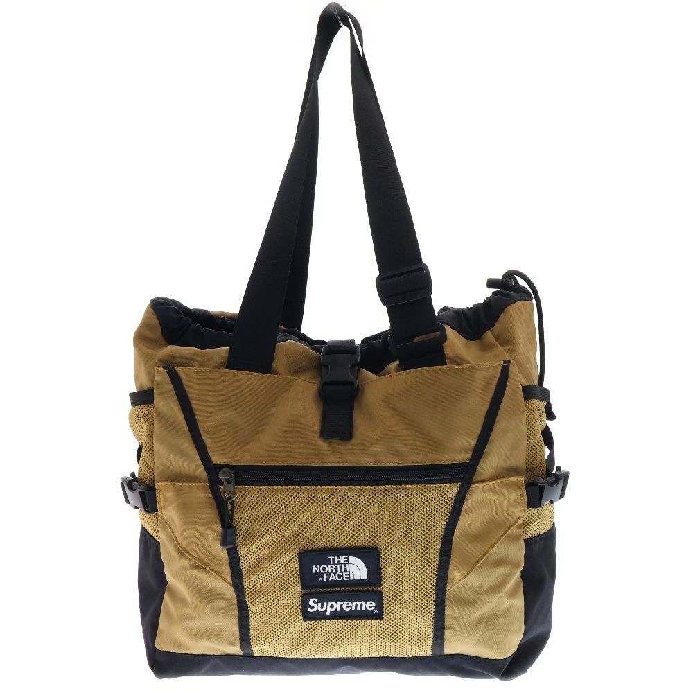 SUPREME (シュプリーム) 20SS × THE NORTH FACE Adventure Tote ザノースフェイス アドベンチャー トートバッグ ブラウン/ブラック