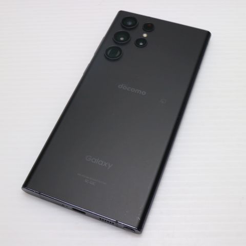 SAMSUNG - ■GALAXY S22 ULTRA 5G SC-52C ファントムブラック Galaxy S22 Ultra 5G SC-52C ファントムブラック【docomo版 SIM