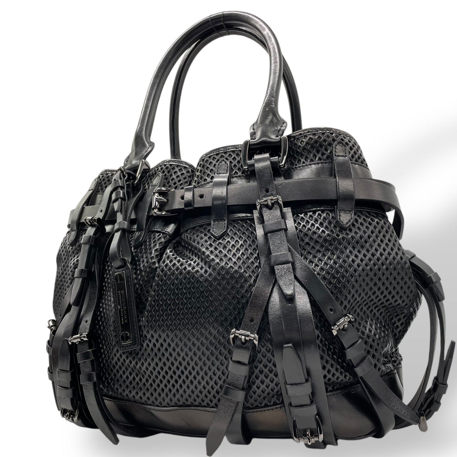 極美品 超希少 激レア Burberry バーバリー トートバッグ ハンドバッグ 