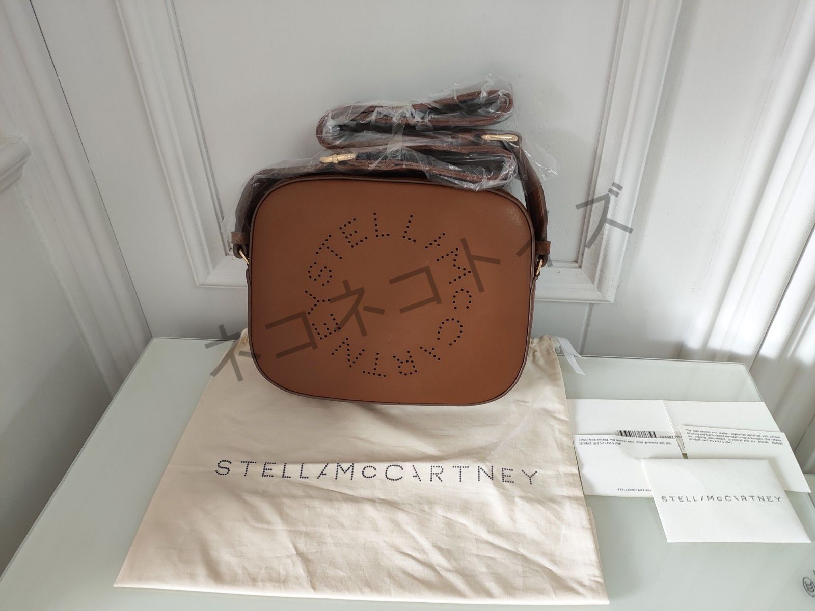 人気  ステラマッカートニー stella mccartney レディース  カメラバッグ バッグ  ショルダーバッグ 美品 Brown g