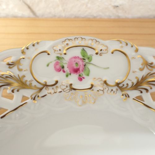 Meissen 花と葉の装飾皿 オリジナルボックス付き Meissen (マイセン) 飾り皿 すずらん｜トレファクONLINE