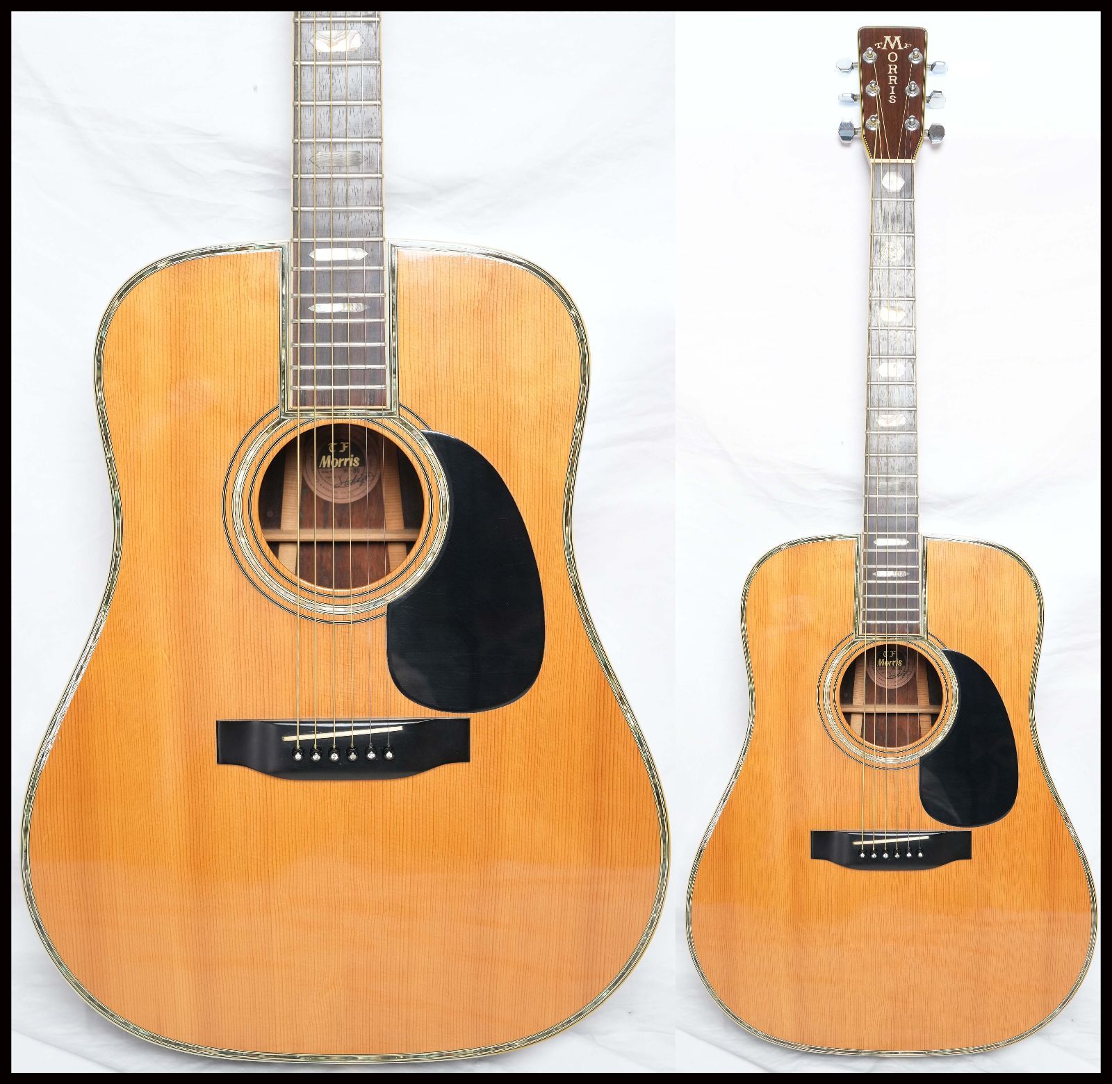 TF MORRIS W-80 NAT ウエスタンスタイル スプルース単板トップ 70年代 モーリス