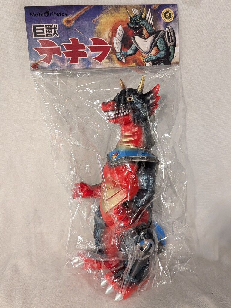 お買い得，定番人気 Meteoritetoy 巨獣テキラ 赤成型