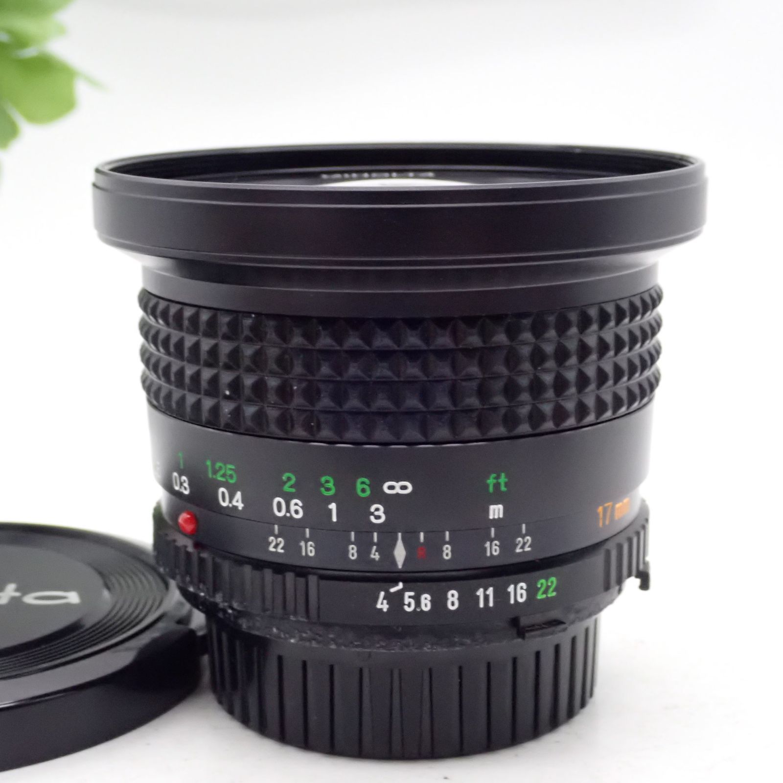 光学美品 作例あり MINOLTA MD W. ROKKOR 17mm f4 超広角 単焦点