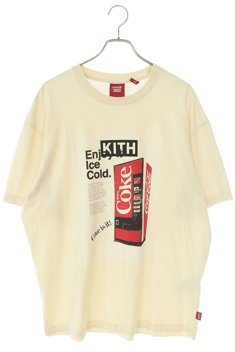 キス ×コカコーラ ICE COLD VINTAGE TEE ヴィンテージ加工Tシャツ ...